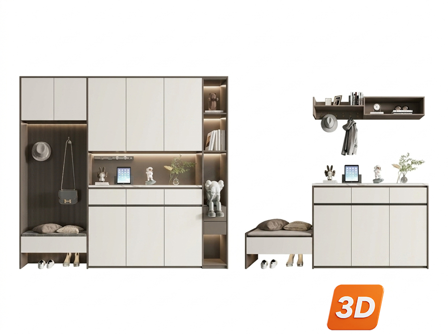 Shoe cabinet Skp Files